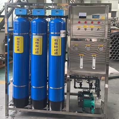 सुरक्षित संचालन इलेक्ट्रिक रिवर्स ऑस्मोसिस वाटर मशीन पूर्ण स्वचालित