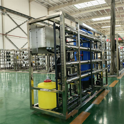 2000LPH ऑटोमैटिक आरओ कमर्शियल रिवर्स ऑस्मोसिस वाटर ट्रीटमेंट प्लांट कीमत