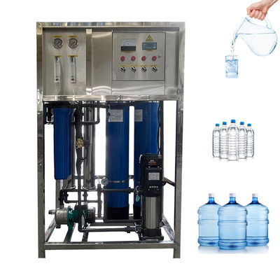 0.5 टन पूर्व उपचार प्रणाली के साथ रिवर्स ऑस्मोसिस जल उपचार उपकरण